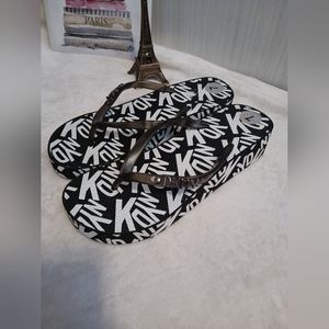 DKNY platform sandals